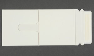 White 4-7/8 x 5