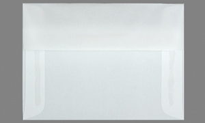 TRANSLUCENT VELLUM ENVELOPES AND PAPER Clear A7  5-1/4 x 7-1/4