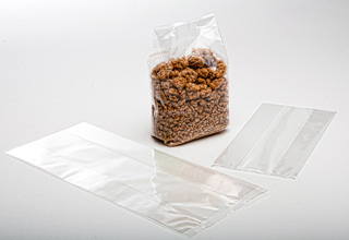 PREMIUM ECO SIDE GUSSET BAG Clear 3-1/2 x 7-1/2 x 2 