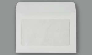FULL VIEW WINDOW ENVELOPES White 6 x 9 Booklet