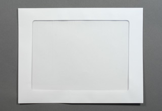 FULL VIEW WINDOW ENVELOPES White 9-1/2 x 12-1/2 